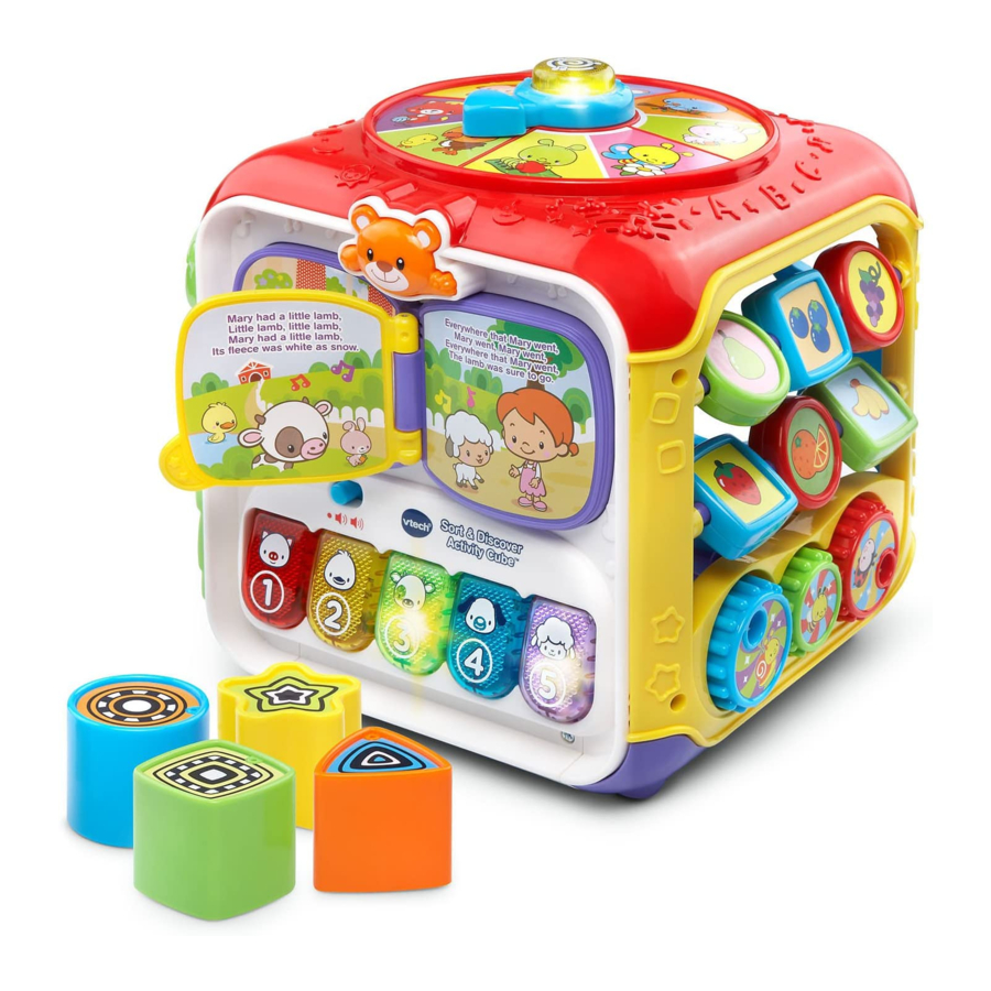 VTech Sort & Discover Activity Cube User Manual