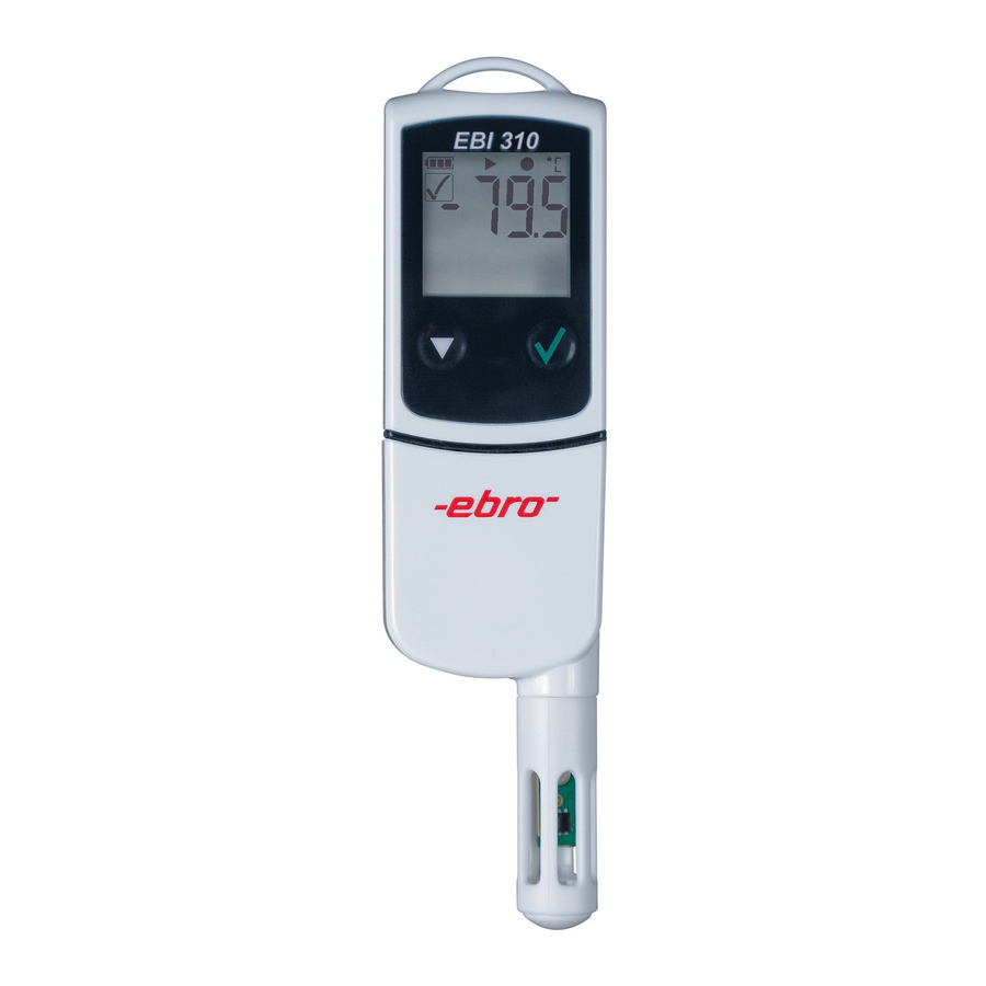 Xylem ebro EBI300 Series Manual