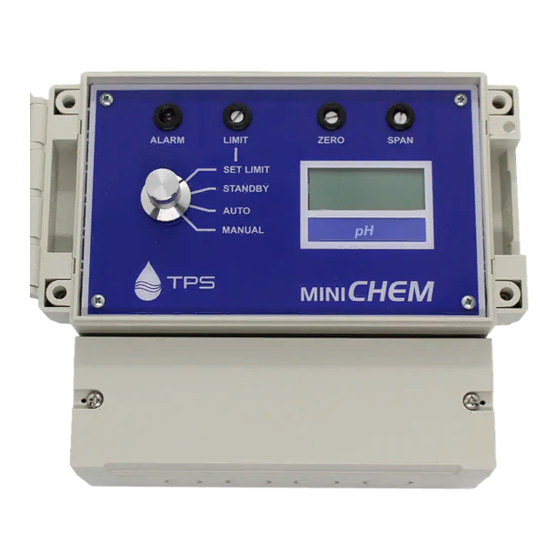 TPS miniCHEM-Temp Manual