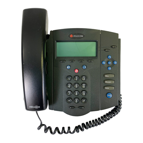 Polycom SoundPoint IP 430 User Manual