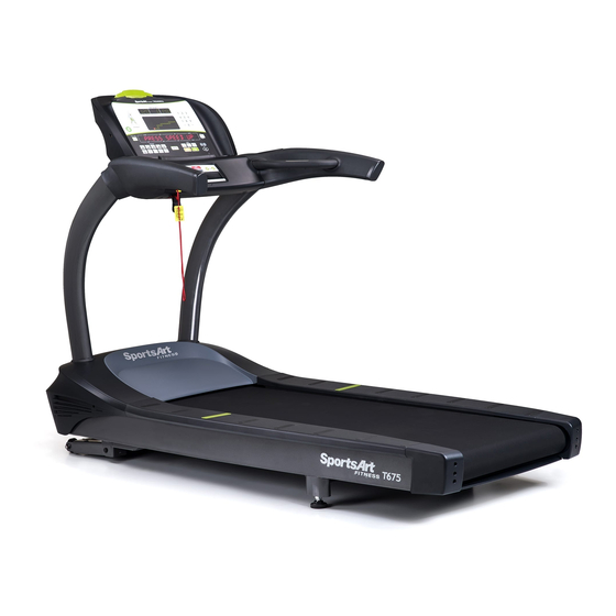 SportsArt Fitness T675 User Manual