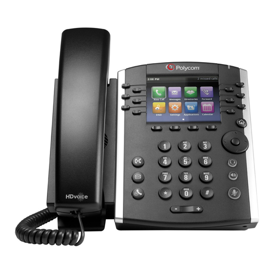Polycom VVX 410 Quick Start Manual