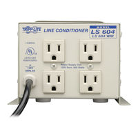 Tripp Lite LS604WM Specification Sheet