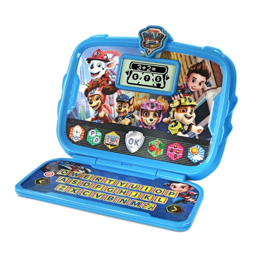 VTech PAW Patrol: The Movie: Learning Tablet Parents' Manual