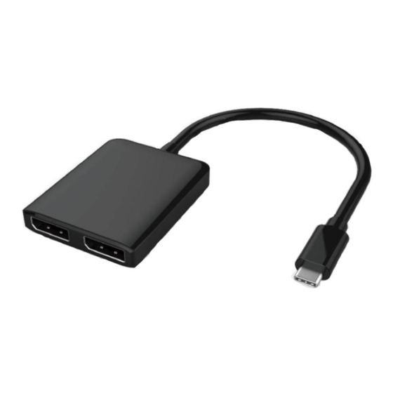 gofanco USBCMST2DP User Manual