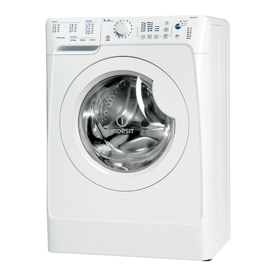 Indesit PWSC 6108 W Instructions For Use Manual