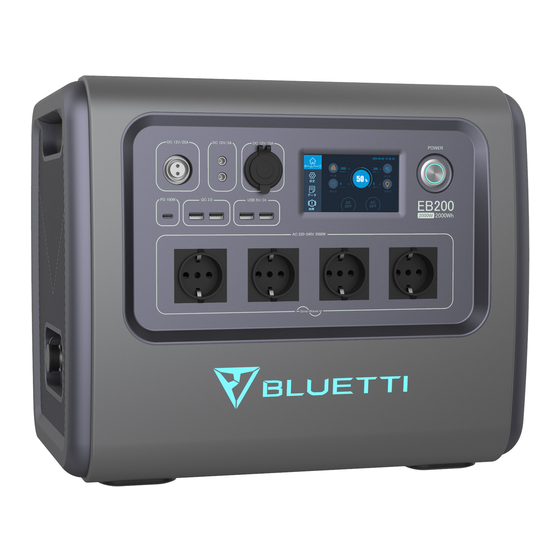 Bluetti EB200 User Manual