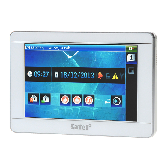 Satel INT-TSI Quick Installation Manual