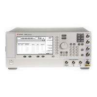 Keysight E8663D User Manual