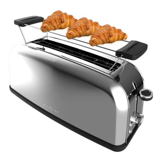 cecotec TOASTIN' TIME 850 INOX LONG Instruction Manual