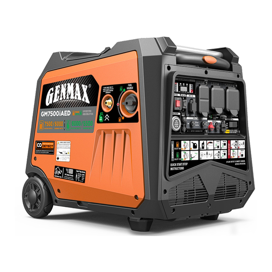 GENMAX GM7500iAED User Manual