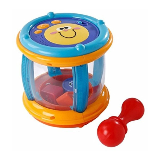 Chicco SHAPES AND SOUNDS TAMBOURINE Manual