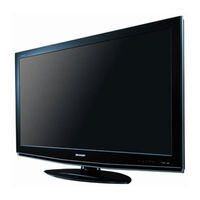 SHARP Aquos LC-42RD2E Operation Manual