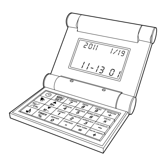 Brookstone Flip Calculator User Manual
