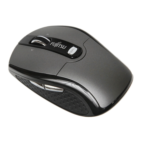 FUJITSU WI610 MOUSE USER MANUAL | ManualsLib