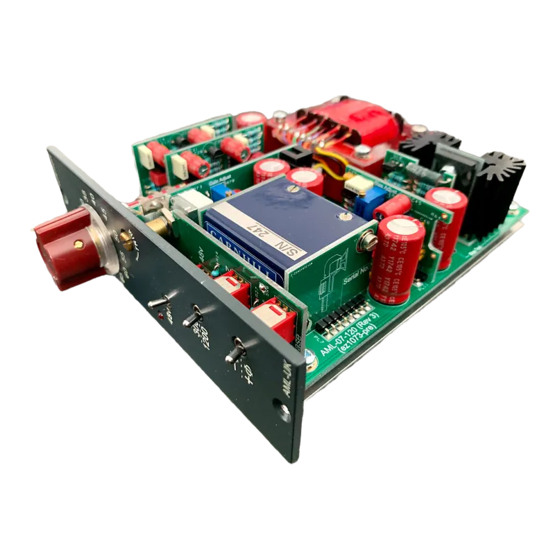 AML ez1073pre Assembly Manual