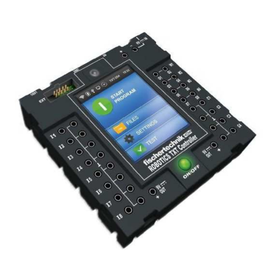 fischertechnik TXT Quick Start Manual