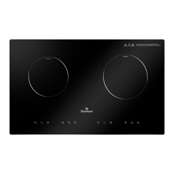 Bluestone ICB-6811 Double Burner Cooker Manuals