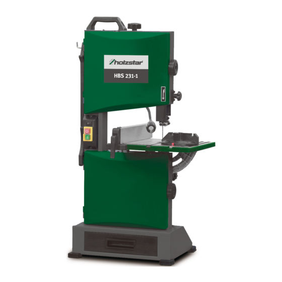 Holzstar HBS 321-2 Instruction Manual