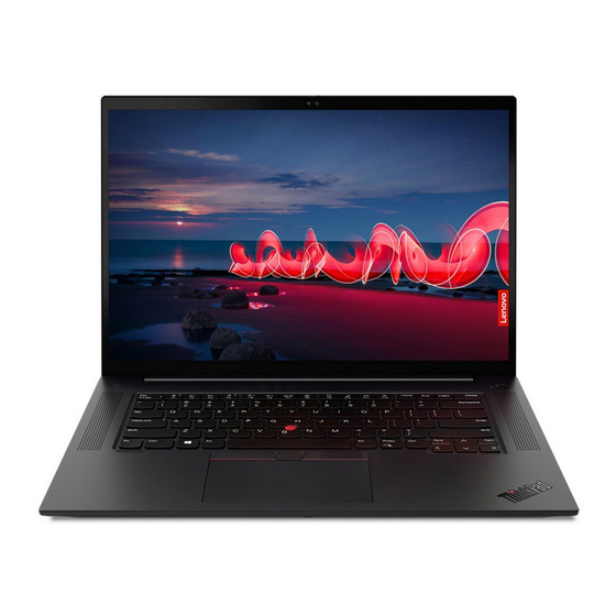 Lenovo 20QW Hardware Maintenance Manual