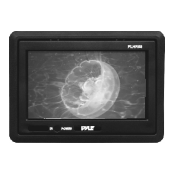 Pyle PLHR58 Instruction Manual