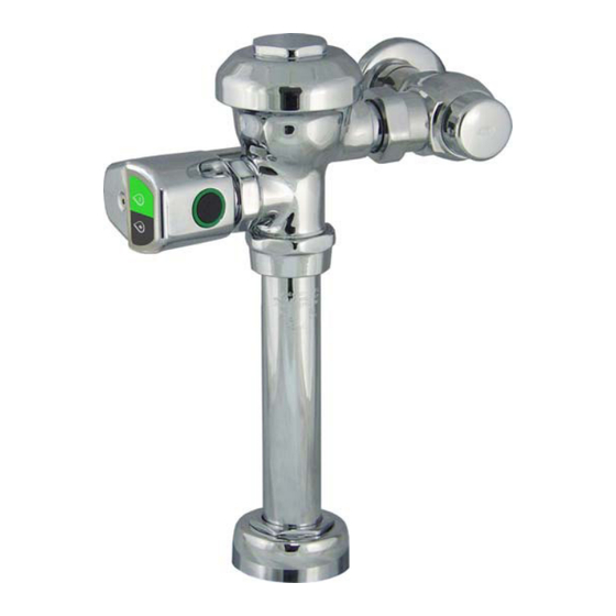 ZURN EcoVantage AV ZR Dual Flush Series Installation, Operation, Maintenance And Parts Manual