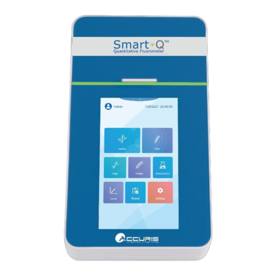 Benchmark Scientific Accuris Smart-Q 800 Operation Manual