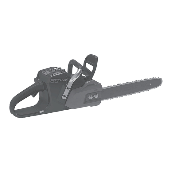 GreenWorks GD80CS50 Operator's Manual