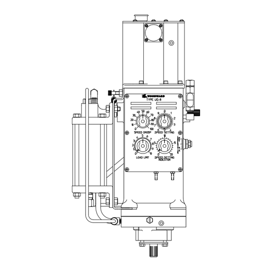 Woodward UG-8D MAS Manuals
