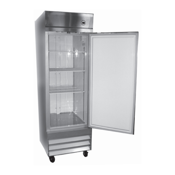 Delfield Refrigerators and Freezers Manuals