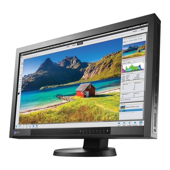 Eizo ColorEdge CX270 User Manual