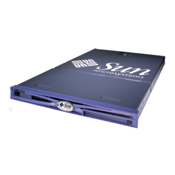 Sun Microsystems Sun Fire V210 Quick Start Manual