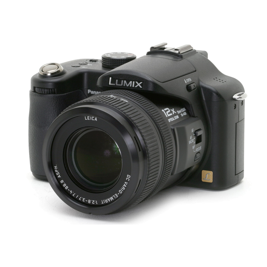 Panasonic Lumix DMC-FZ30PP Operating Instructions Manual