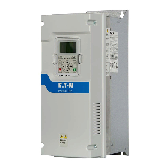 User Manuals: Eaton Power XL DG1 Series Frequency Drive