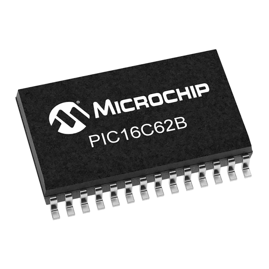 Microchip Technology PIC16C62B/72A Manual