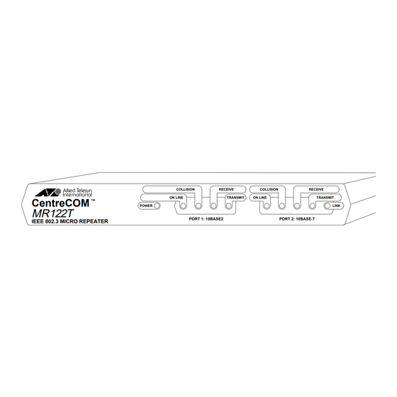 Allied Telesis AT-MR111T User Manual