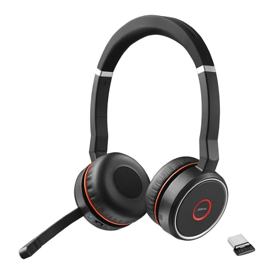 Jabra Evolve 75 UC Stereo User Manual