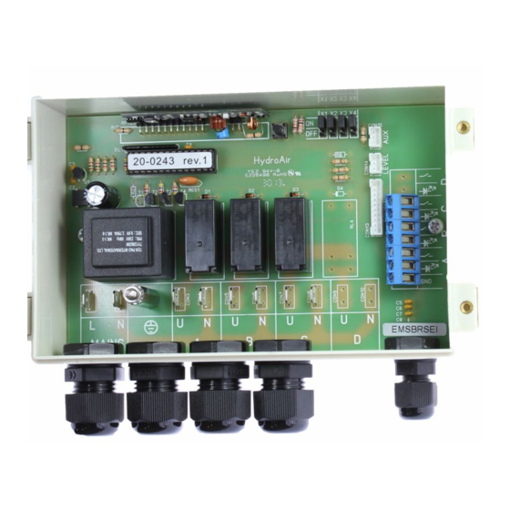 HydroAir 20-0243 Quick Start Manual