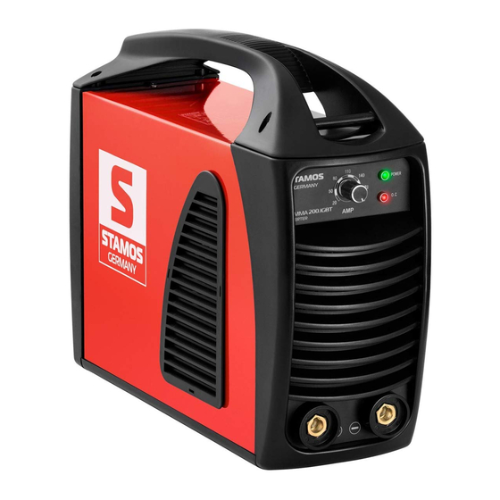STAMOS S-MMA200.IGBT UK User Manual