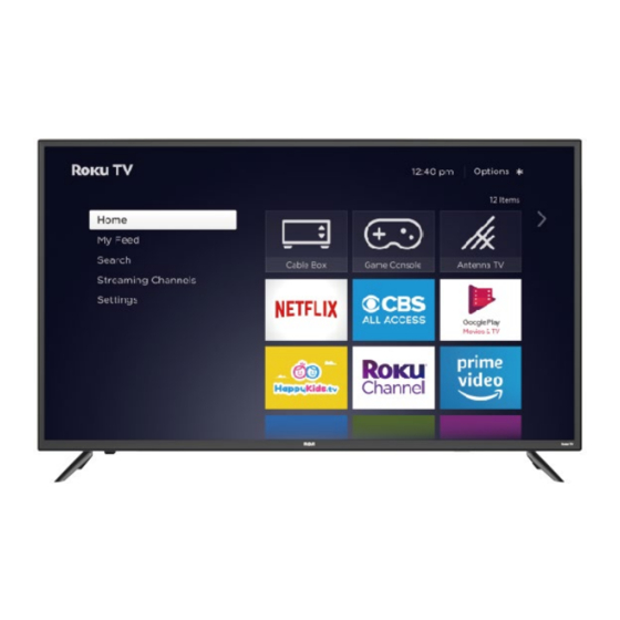 RCA Roku TV RTRU4328-B-CA User Manual