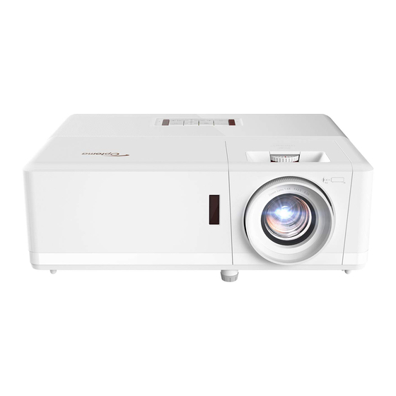 Optoma HZ40ST User Manual