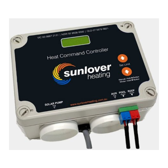 Sunlover Heating SL8RR 2PUMP Instructions