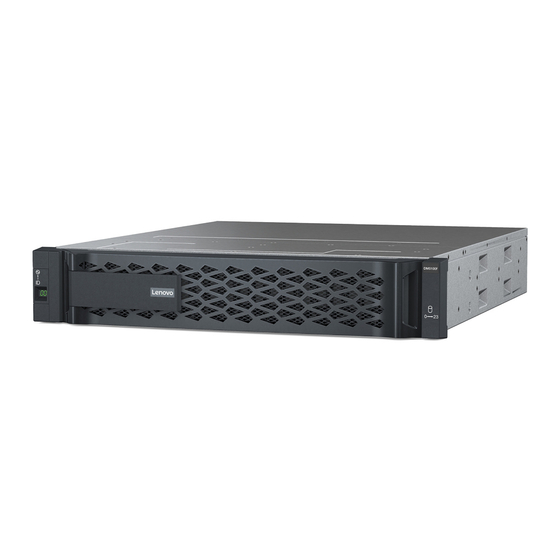 Lenovo ThinkSystem DM5100F Hardware Installation And Maintenance Manual