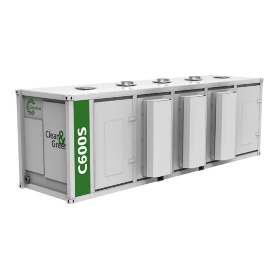 Capstone Microturbine C600S Installation Manual