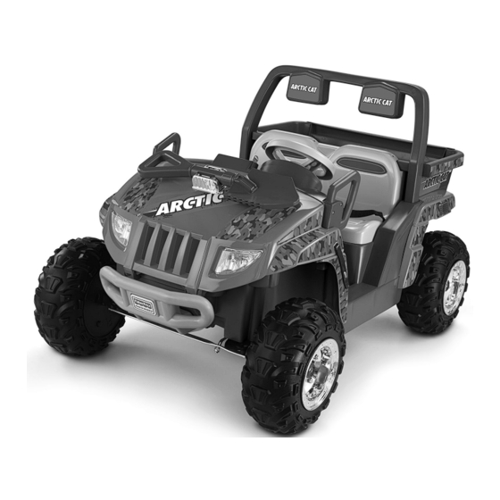 Fisher-Price POWER WHEELS ARCTIC CAT CCG93 Owner's Manual