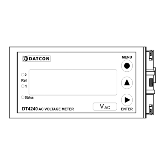 Datcon DT4240 Series Operating Instructions Manual