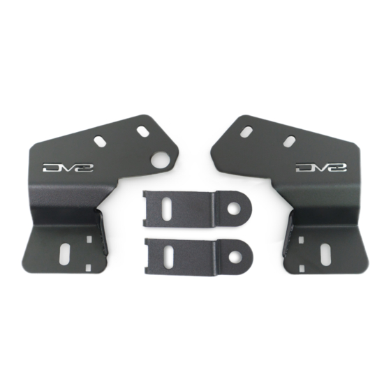 DV8 OFFROAD LBBR-08 Installation Manual