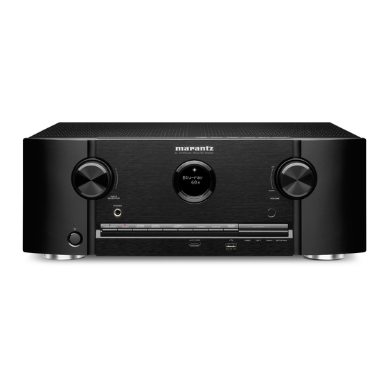 Marantz SR5009 Owner's Manual
