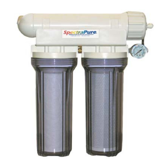 SpectraPure MarinePRO Installation And Operating Manual