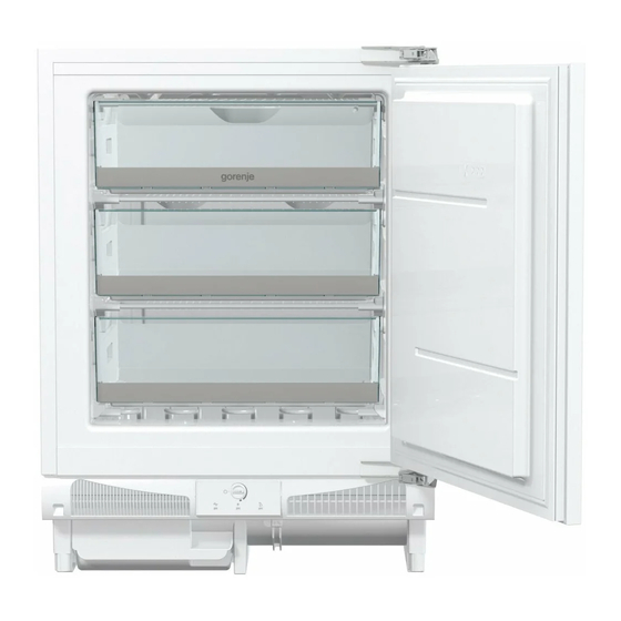 Gorenje FIU6091AW Manual